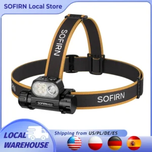 SOFIRN Headlamp 4000mAh Flashlight