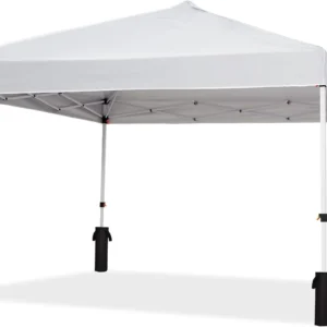 10x10 ft Pop-Up Canopy Tent with Mesh Walls