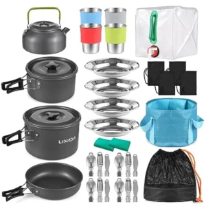 33PCS Camping Cookware Kit