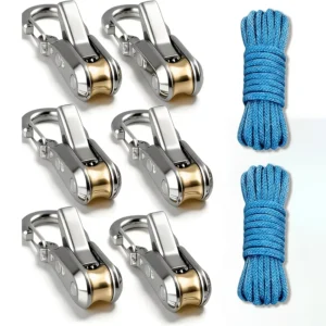 Heavy-Duty Metal Paracord Adjusters & Tensioner